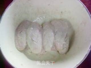 香酥翅中的做法步骤：2