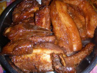 更象是噜肉的叉烧的做法步骤：7