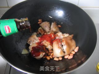 【飞禽走兽篇】花生猪手的做法步骤：6