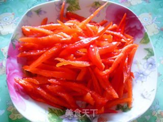 香辣鸡丝的做法步骤：2