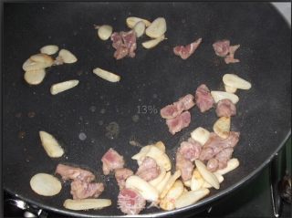 【飞禽走兽篇】肉片炒豆角的做法步骤：3
