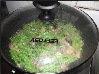 【飞禽走兽篇】肉片炒豆角的做法步骤：5