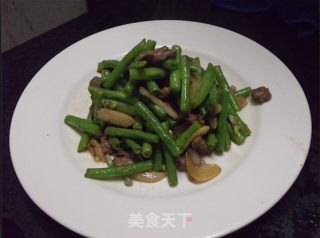 【飞禽走兽篇】肉片炒豆角的做法步骤：6