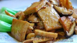 香菇烧豆腐的做法步骤：6