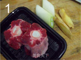 西式牛尾汤的做法步骤：1