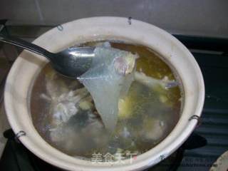 别浪费吃剩的鸡骨一样美味@@鸡骨冬粉汤的做法步骤：3