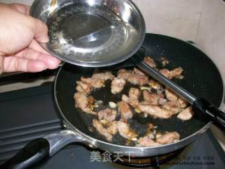 家常菜肴@@小时候的味道~~南瓜炒肉片的做法步骤：6