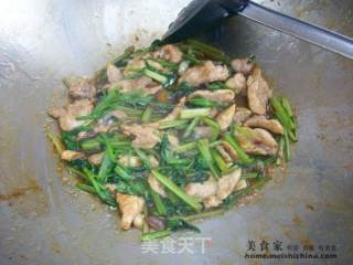 家常菜肴@@芹菜炒肉的做法步骤：7