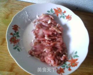 肉丝炒千张的做法步骤：2