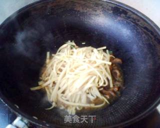 肉丝炒千张的做法步骤：7
