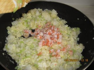 简单美味—虾仁蛋炒饭的做法步骤：5