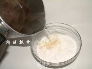 烫种吐司——面包机版的做法步骤：2