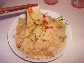 自制荞麦面皮的做法步骤：11