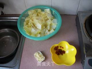 枸杞大白菜的做法步骤：2