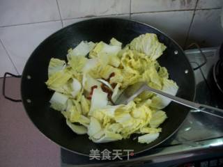 枸杞大白菜的做法步骤：4