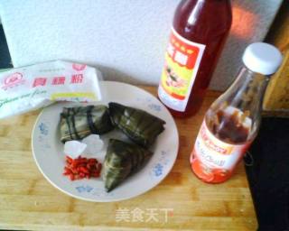 茄汁粽子的做法步骤：1