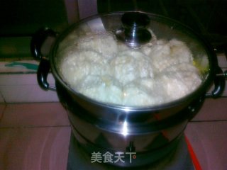 正宗东北包子（猪肉大葱味）的做法步骤：8