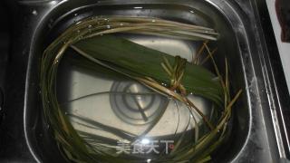 红豆、绿豆小粽子的做法步骤：3