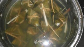 红豆、绿豆小粽子的做法步骤：8