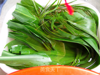 娘惹风味蛋黄鲜肉粽的做法步骤：6