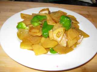 清炒土豆片--老公大爱的做法步骤：6