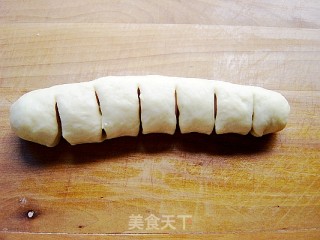 香葱火腿肠面包的做法步骤：7