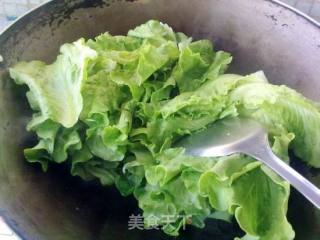 蒜蓉炒生菜的做法步骤：4
