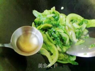 蒜蓉炒生菜的做法步骤：6