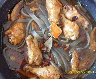 粉皮鸡块的做法步骤：7