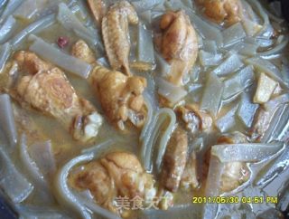粉皮鸡块的做法步骤：8