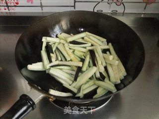 家常炒茄子的做法步骤：6