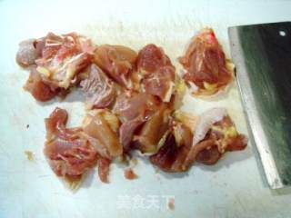 鸡块焖香菇的做法步骤：3