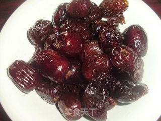 蜜枣粽的做法步骤：2