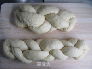 辫花面包的做法步骤：15