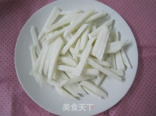 蟹肉年糕条的做法步骤：3