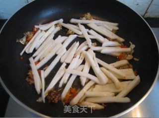 蟹肉年糕条的做法步骤：5