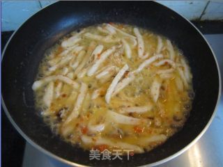 蟹肉年糕条的做法步骤：7