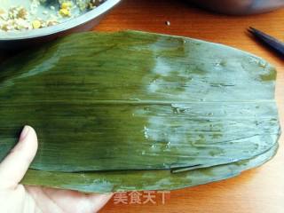 咖喱牛肉玉米粘米粽的做法步骤：6