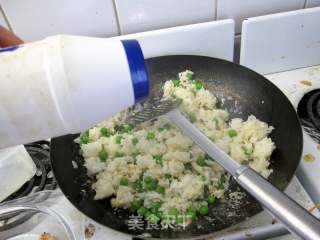 虾仁青豆蛋炒饭的做法步骤：12