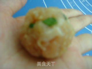 豆角镶鸡肉丸的做法步骤：10