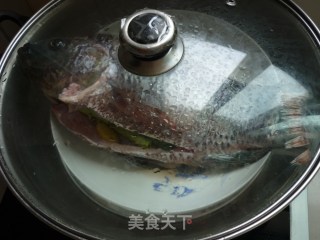 齿香清蒸鱼的做法步骤：4