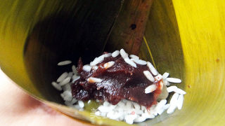 红豆沙粽子的做法步骤：6