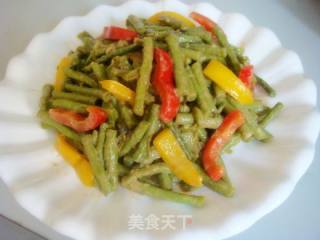 【夏日小凉菜】--蒜泥豆角的做法步骤：9