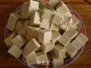 香椿芽拌豆腐的做法步骤：4