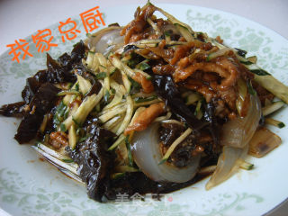 肉丝拉皮的做法步骤：9