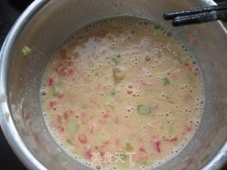 西红柿鸡蛋煎饼的做法步骤：3