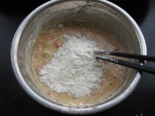 西红柿鸡蛋煎饼的做法步骤：5