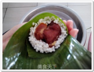 鲜香肉粽的做法步骤：6