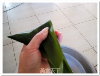 鲜香肉粽的做法步骤：9