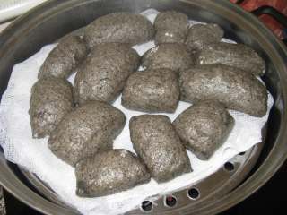 黑芝麻馒头的做法步骤：4